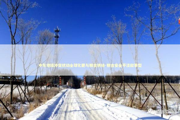 中东地缘冲突扰动全球化肥与粮食供给-粮食安全平淡叙事型 新闻