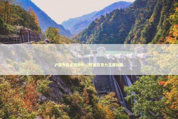 沪指今日走势分析：权重股发力支撑指数