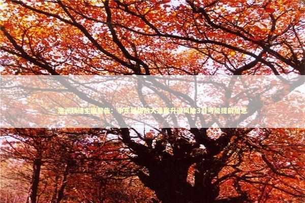 澳洲联储主席警告：中东局势放大通胀升温风险3月可能提前加息