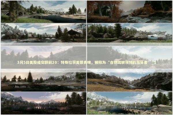 3月5日美股成交额前20：特斯拉获美银青睐，被称为“自动驾驶领域的领导者”_1