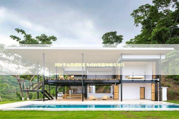 揭秘平台隐藏联系方式的完整攻略与技巧 IT技术